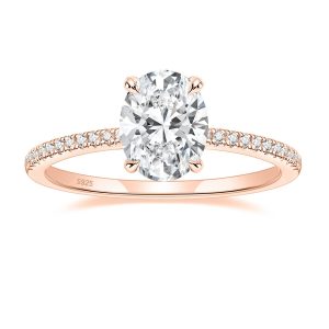 EAMTI 1.25CT 925 Sterling Silver Engagement Rings Round Cut Solitaire Cubic Zirconia CZ Wedding Promise Rings for Her Wedding Bands for Women Size 4-10